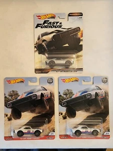 Hot Wheels Premium 67 Off Road Camaro Car Culture Fast And Furious Lot Of 3  - Picture 1 of 8
