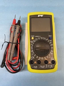 PERFORMANCE TOOLS DIGITAL KFZ MULTIMETER W2972 - Bild 1 von 6