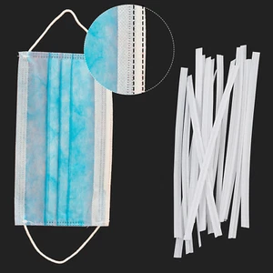 10x Nose Bridge Strip Bendable for DIY Face Mask Craft Single Wire Strip 3MM - Picture 1 of 8