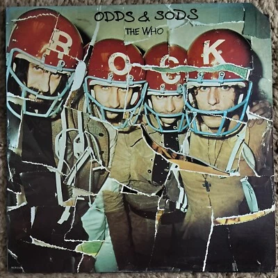 Who-Odds & Sods 33rpm vinyl 12" LP Track Records 1974 inc lyric sheet US import - Image 1 of 4