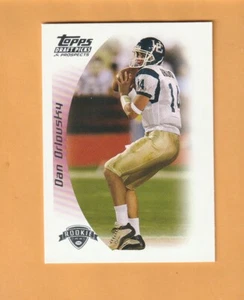 Dan Orlovsky Connecticut Huskies 2005 Topps Draft Picks and Prospects #118 5U - Picture 1 of 2