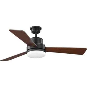 Trevina II 52 in. Indoor Architectural Bronze Modern Ceiling Fan with 3000K - Picture 1 of 11