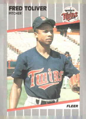 1989 Fleer #126 Fred Toliver - Image 1 of 2