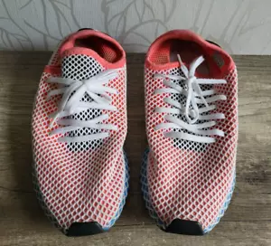 Adidas Deerupt Runners Solar Red Bluebird CQ2624 Schuhe Sneaker Gr. 44 - Bild 1 von 9