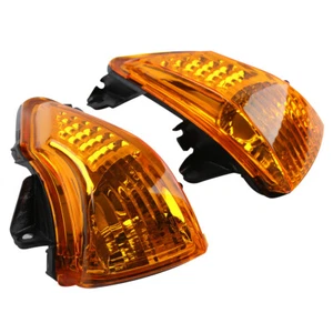 Front Turn Indicator Signal Lens Amber Fit For Kawasaki ER6N ER6F ER6R 2009-2011 - Picture 1 of 7