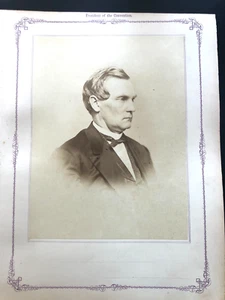 William M. Wheeler, 1867 Photo, N.Y. Constitutional Convention Delegate, #CP 550 - Picture 1 of 3