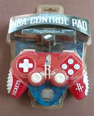 Madcatz NBA Control Pad PS2 PlayStation 2 Houston Rockets - RARE - Authentic - Image 1 of 4