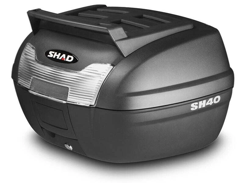 SHAD SH40 CARGO TOP CASE BOX 40L – BLACK Motorcycle Motorbike Scooter Foto 1 de 1