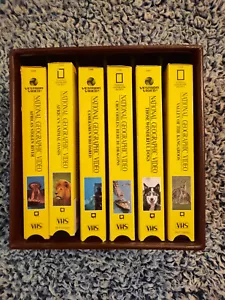 National Geographic Video: VHS Boxed Set of 6. See Description for Titles - Picture 1 of 6