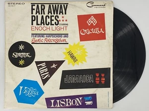 Far Away Places starring Enoch Light and his Orchestra 12” Vinyl Command Records - Picture 1 of 6
