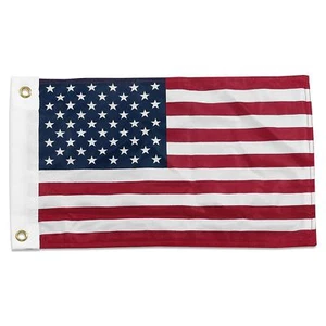 12" X 18" 12x18 USA American Flag Boat Flag Car Banner Truck FAST USA SHIPPER - Picture 1 of 2