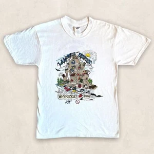 Vintage 90s USA Landfill Estate reduce reuse recycle environment graphic t-shirt - Bild 1 von 3