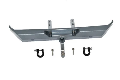 GPM Aluminium Rear Bumper +D-Rings+Tow Hook For AXIAL SCX10 III Jeep Wrangler - Image 1 of 4