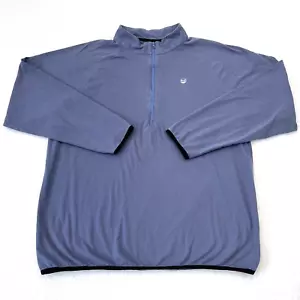 Wrangler Sweatshirt Mens Extra Large Blue Western Hiking Outdoors Sweater Mens - Foto 1 di 8