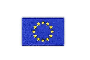 Bandera de la Unión Europea-parche/insignia grande bordada - Imagen 1 de 1