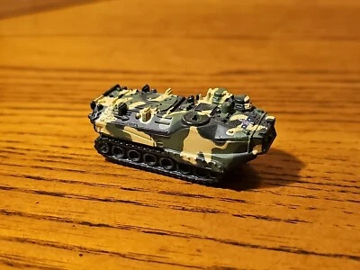 1994 Micro Machines Military AAVP-7 Amphibious Assult APC Green Camo Vehicle - Image 1 of 4