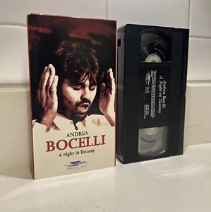 Andrea Bocelli A Night In Tuscany VHS 1997 Vintage - Bild 1 von 5