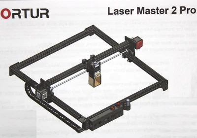 ORTUR Laser Master 2 Pro LU2-4 Fixed Focus CNC 400x400mm Lasergravierer - NEU - Bild 1 von 4