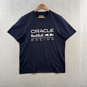 Castore Oracle Red Bull Racing F1 Formula One T Shirt Adult XL Blue Graphic Logo - Picture 1 of 14