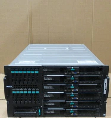 NEC Flex Power MFSYS25 6x Express 5800 Blades 12x X5560 2.8GHz 144GB 6x 300G 10K - Image 1 of 2