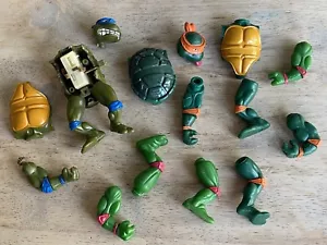 Piezas de repuesto vintage de cuerda de tortuga ninja Michaelangelo Leonardo 1989 1990 - Imagen 1 de 13