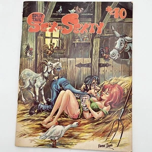 Rare Vintage Sex To Sexty Vol. 40 Classic American Humor Magazine 1972 Free Ship - Picture 1 of 8