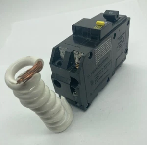 Disyuntor Square D QO250GFI 2 polos 50 amperios 120 240 V CA QO enchufe GFCI GFI - Imagen 1 de 11