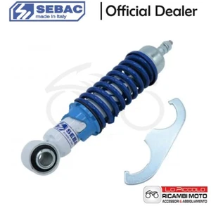 AMMORTIZZATORE SOSPENSIONE BLU ANTERIORE REGOLABILE SEBAC VESPA PK 50 S SS XL - Foto 1 di 2