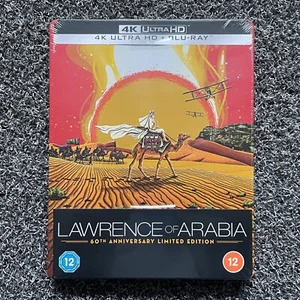 Lawrence of Arabia 60th Anniversary 4K UHD Steelbook UK Edition Brand New - Picture 1 of 2