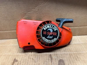 OEM Pre-owned Homelite VI Super 2 Chainsaw Flywheel cover with recoil - Picture 1 of 5