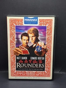Rounders (DVD, 2004) Collector's Series Matt Damon Edward Norton John Turturro - Picture 1 of 4