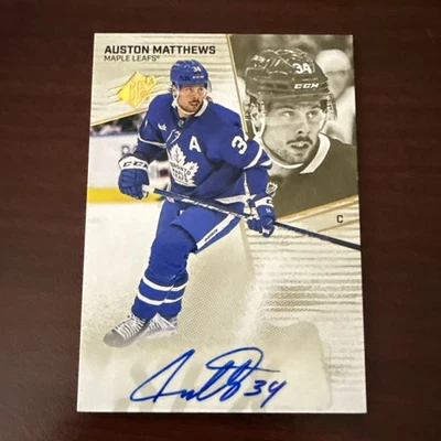 2022-23 Upper Deck SPX Auston Matthews Auto - Image 1 of 3