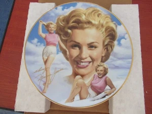 Marilyn Monroe Norma Jeane 1994 Edición Limitada Hamilton Plate The Girl Next door - Imagen 1 de 2