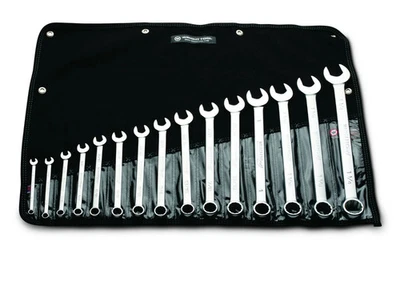 Wright Tool 715 WRIGHTGRIP® 2.0 12 Point Combination Wrench Set 15 Piece SAE  - Image 1 of 2