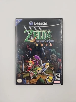 The Legend of Zelda Four Swords Adventures Nintendo GameCube Complete CIB - Image 1 of 4