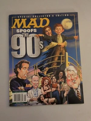 MAD Magazine Spoofs The 90s Reissue Special Collector's Edition Seinfeld Fun Foto 1 de 4
