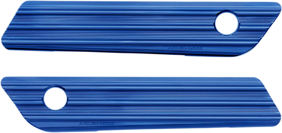 Cubiertas de cierre de alforja Arlen Ness - azul 03-604 para Harley Davidson Foto 1 de 1