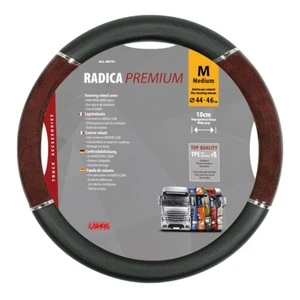 Lenkradbezug Lenkradhülle Skeentex Lenkradschoner Schwarz-Braun M Ø 44-46cm LKW - Bild 1 von 2