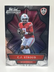 2021 Wild Card Allumination CJ Stroud #ANBC-14 Ohio State NM QTY - Picture 1 of 3