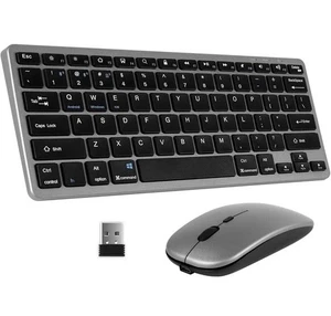 Wireless Bluetooth Keyboard and Mouse Set - Bluetooth/2.4 GHz USB - Picture 1 of 7