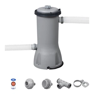 Bestway Flowclear 1,000 Gallons per Hour Above Ground Swimming Pool Filter Pump - Picture 1 of 11