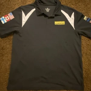 Ponsse Polo Golf Shirt Tree Logging Construction Work Men L Finland USA Canada - Picture 1 of 9