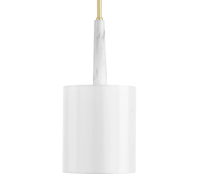 Progress Lighting P500107-078 Palacio Pendant, 1-Light 75 Watts, Vintage Gold - Image 1 of 1