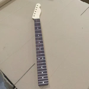 Diapasón de palo de rosa con cuello de guitarra eléctrica de 25,5" 21 trastes para repuesto Fender TL - Imagen 1 de 8