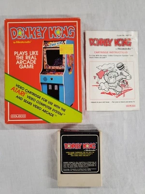 Donkey Kong Atari 2600 CIB (B) - Image 1 of 4