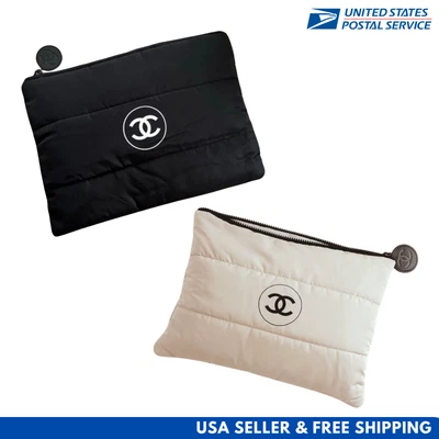 Chanel Cosmetic Travel Pouch - Ideal for Lipstick, Mirror & Daily Touch-Ups - Image 1 of 4