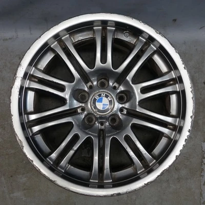 2001-2006 BMW E46 M3 Factory ///M 18x9 Rear Double-Spoke Alloy Wheel 18" OEM - Image 1 of 4