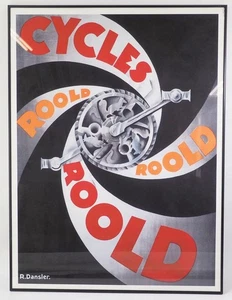 Impresión de póster Cycles Roold R.Dansler enmarcada - Imagen 1 de 3