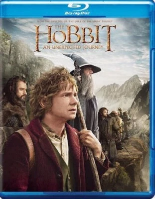 The Hobbit: An Unexpected Journey Blu-ray ** DISC ONLY ** disc is New - Image 1 of 3