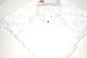 Mantas y Beyond Manta de Seguridad OSO Blanco Nunu Remolino Minky (Unisex) - Nuevo con etiquetas - Imagen 1 de 6